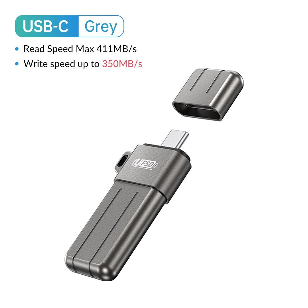ORICO All Metal 512GB USB Flash Drive 411MB/S Pen Drives 256GB 128GB 64GB USB Stick Type C Pendrives Memory Stick U Disk
