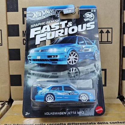 Coleção de Carrinhos Hot Wheels Velozes e Furiosos Die-Cast Escala 1/64 - Honda S2000 Lancer Evolution VII Nissan S15 Brinquedo Veicular