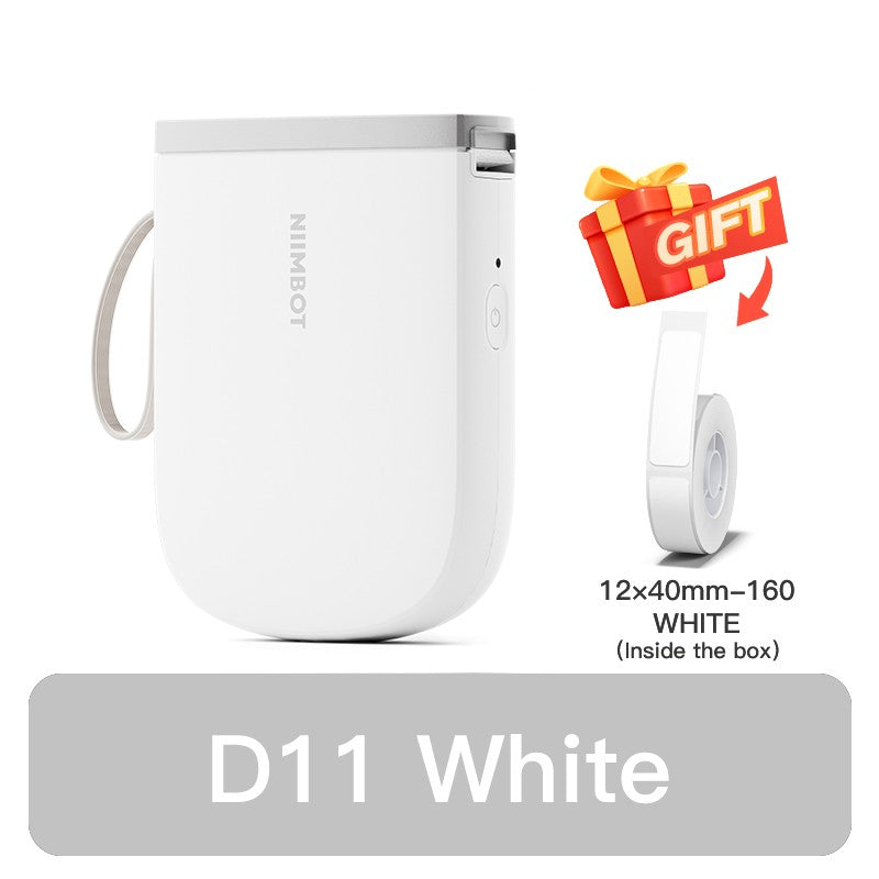 Mini Impressora de Etiquetas Portátil NIIMBOT D11 Nova Versão 300DPI Bluetooth Sem Fio Máquina de Etiquetas Impressora de Adesivos para Cozinha e Crachás