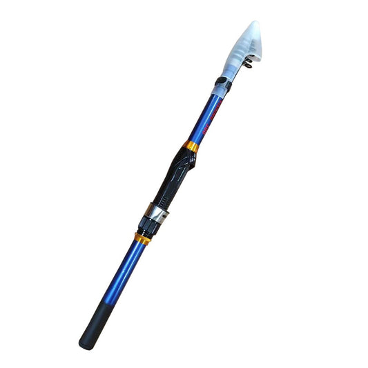 Vara de pesca telescópica de carbono leve 1.5M-3M, acessórios de ferramenta de pesca ao ar livre para pesca noturna e pesca ao ar livre