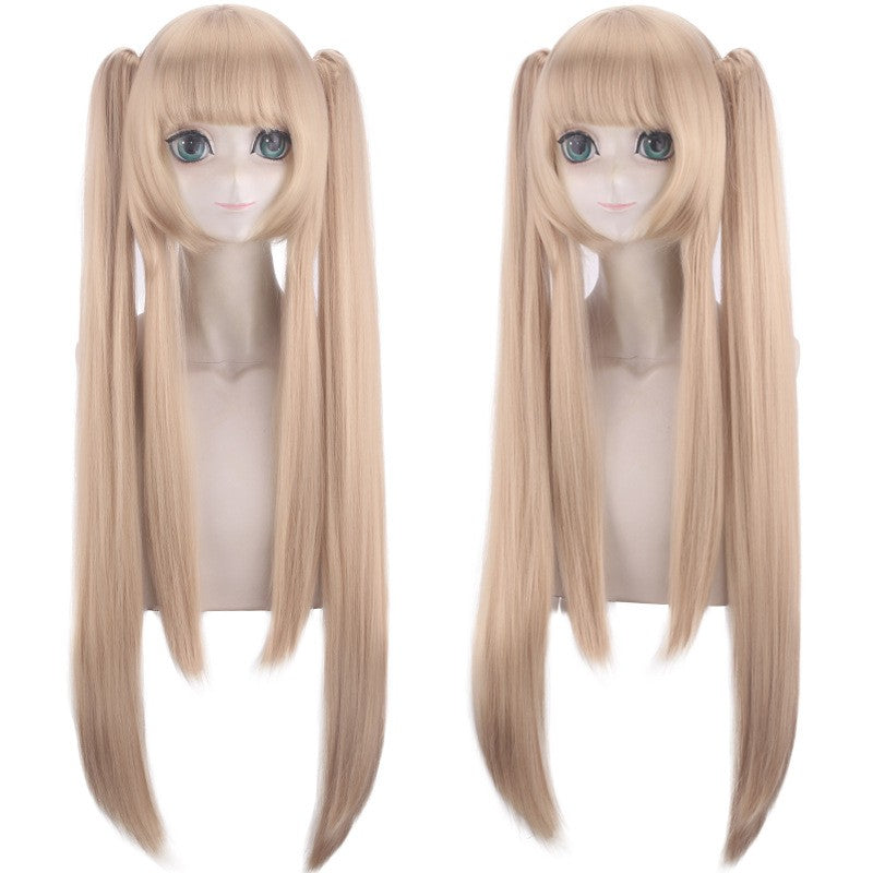 Synthetic Cosplay Wig Anime Inspired Wavy Mullet Wolf Cut for Mantis Lair Fox Persona Nick Character Top Scalp Party Styling