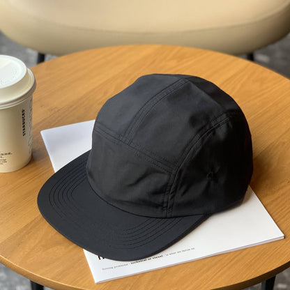 Quick-drying 63cm Large Flat Baseball Cap Men  Women Light  Breathable Sports Short Brim 5 Panel Running Hat Nylon Hats for Men
