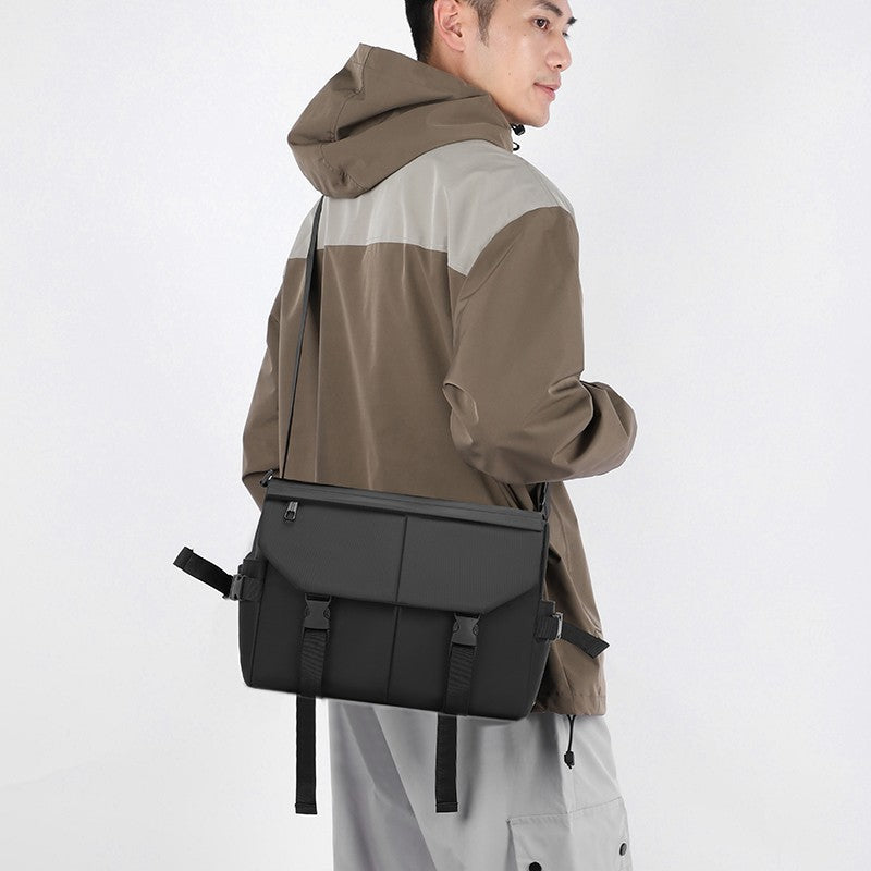 New Men's Crossbody Bag Anti Splashing High End Versatile Shoulder Bag Large Capacity Casual  Men's Bag Bags