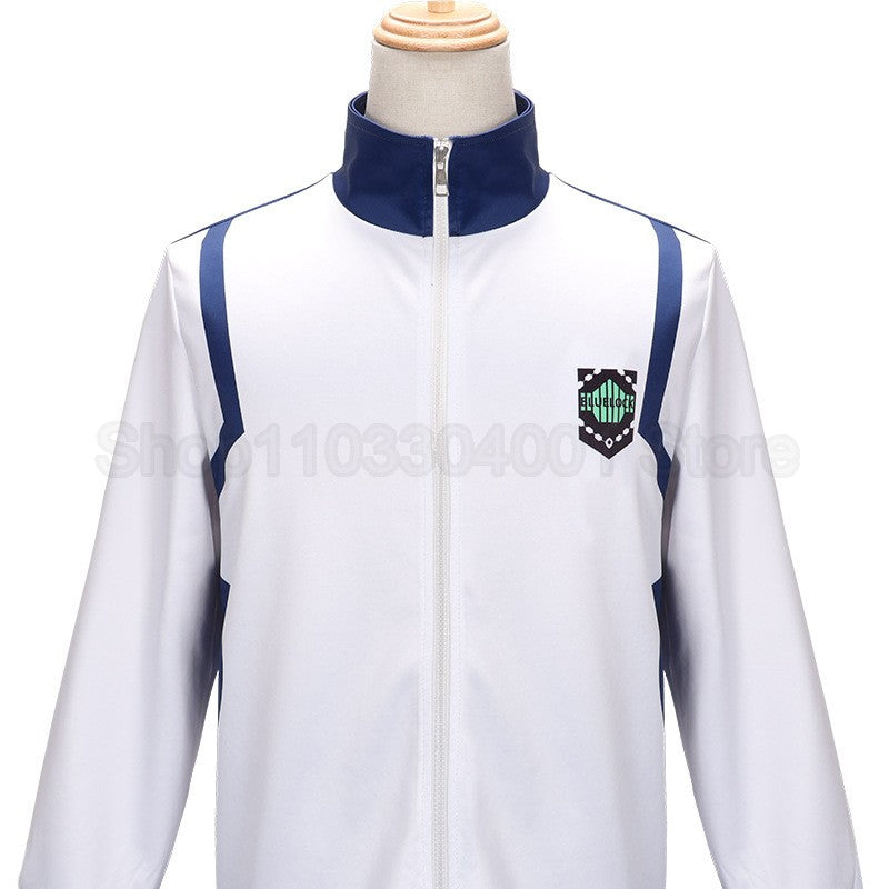 Anime Reo Nagi Bachira Isagi Chigir Cosplay Costume Full-Zip Pocket Sportswear Tracksuit Hoodie Reo Nagi Bachira Isagi Chigiri