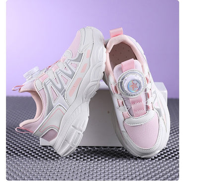 Hot Sell Children Shoes Size 28-39 Boys Fashion Sneakers Girls Sport Running Shoes Kids Breathable Casual Trainers Outdoor Shoes