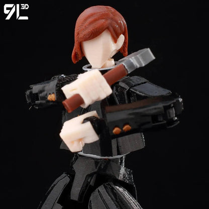 9L3D Anime Impresso Jujutsu Kaisen Sukuna Yuji Yuta Satoru Gojo Bonecos Sorte Dummy 13 Articulados para Modelagem Brinquedos Manequins