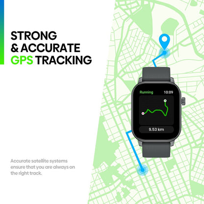 New 2025 Zeblaze GTS 3 GPS Sport Smartwatch Voice Calling 2.01" Display Heart Rate SpO2 Stress Tracking Smart Watch for Men Lady