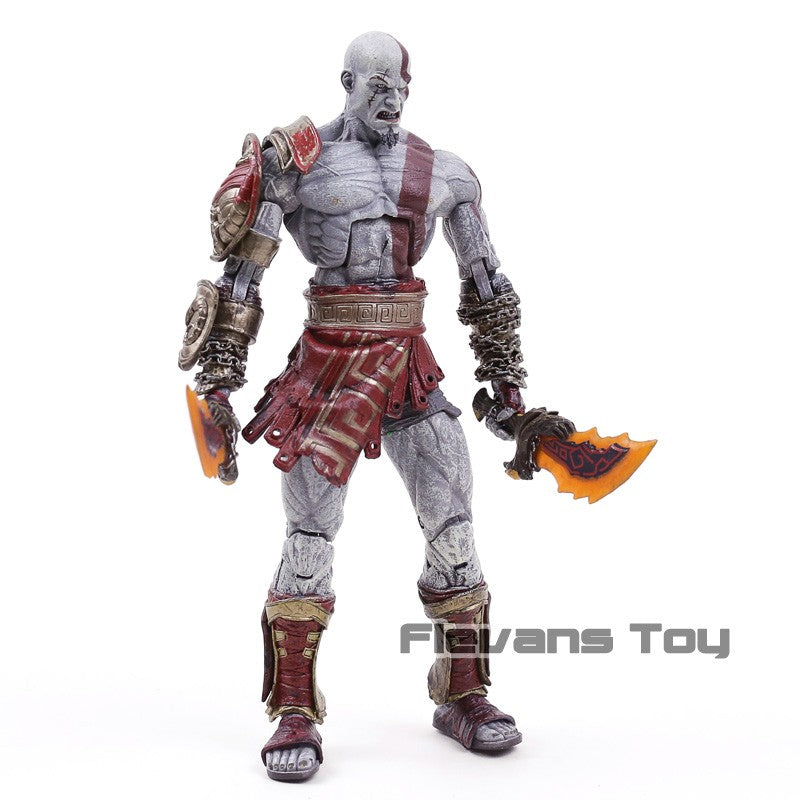NECA God of War 2018 Kratos & Atreus Ultimate PVC Action Figure Modelo Colecionável Brinquedo 2-pack
