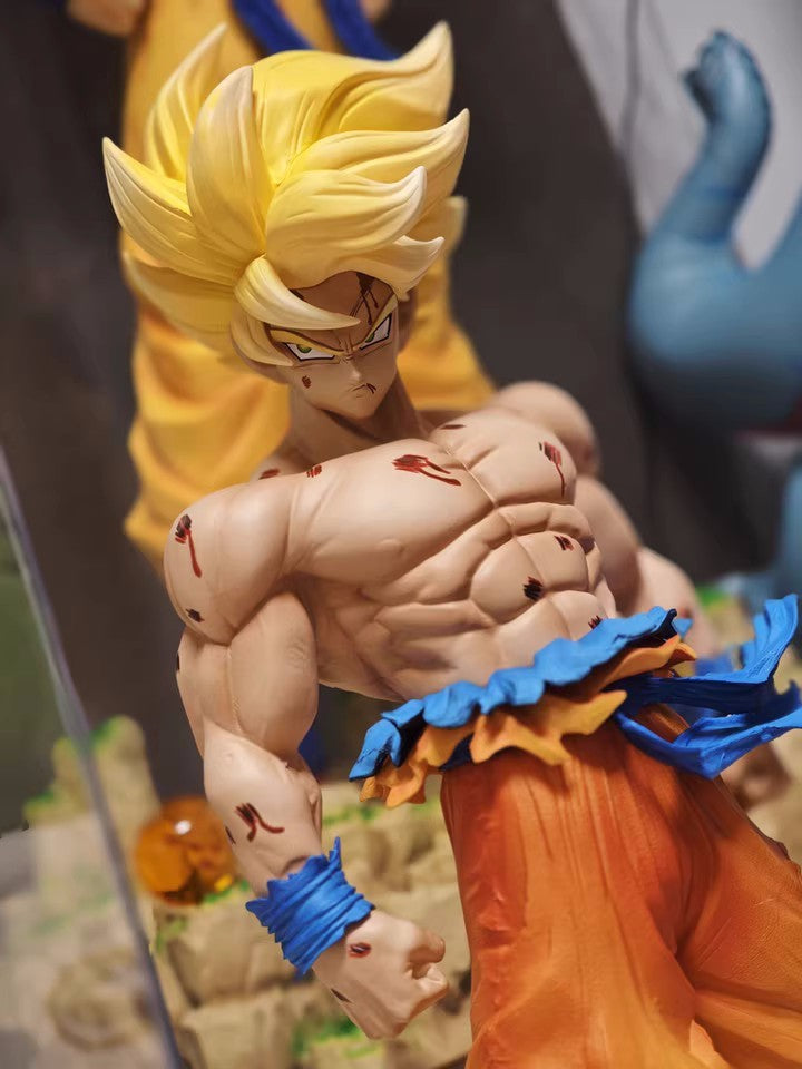 50CM Dragon Ball Breaking Circle Broly Figure Estátua JT Irmão Super Saiyajin GK Modelo de Estátua Ornamento Presente para Menino