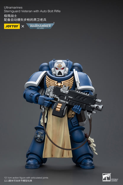 JOYTOY Warhammer 40k 1/18 Action Figures Anime 12,1cm Ultramarines Sternguard Veteran Coleção Modelo Brinquedos