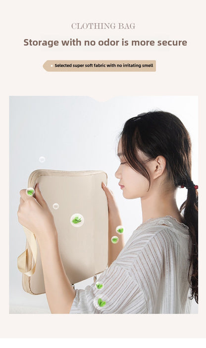 4Pcs/Set Travel Compression Packing Cubes Bag Portable Suitcase Clothes Organizers Waterproof Luggage Storage Cases Drawer Bags