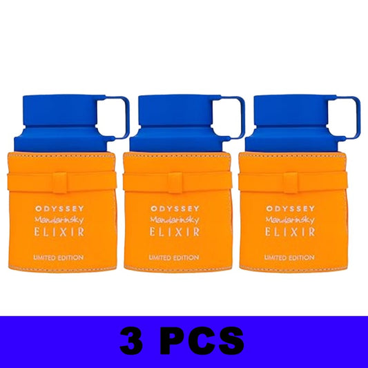 Armaf Odyssey Mandarin Sky Elixir Eau de Parfum Spray 100ml Perfumes Árabes Originais Perfume Amadeirado Oriental Duradouro Colônia Masculina