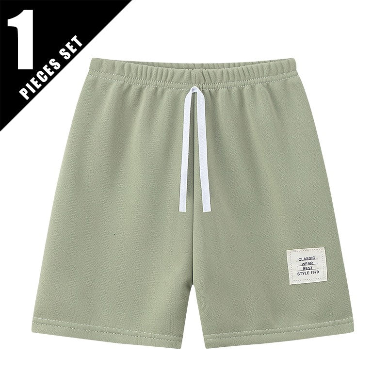 1/3 Pcs Children's Basic Joker Shorts Boy Leisure Sports Tether Pants Girl Fashion Comfortable Multicolor Combination Hot Pants