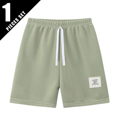 1/3 Pcs Children's Basic Joker Shorts Boy Leisure Sports Tether Pants Girl Fashion Comfortable Multicolor Combination Hot Pants