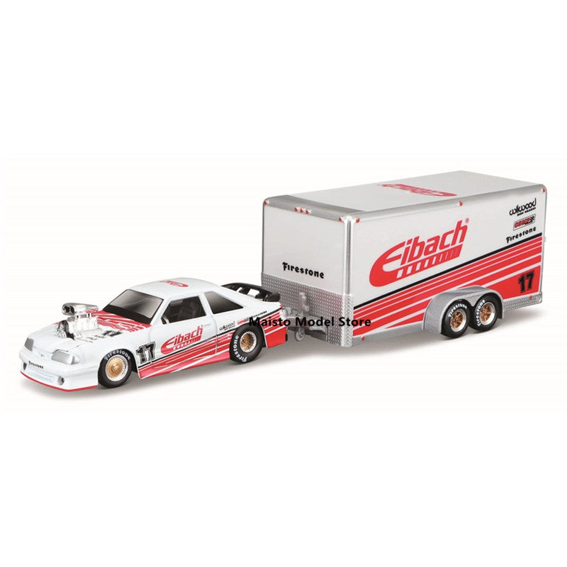 Maisto 1:64 Volkswagen Mercedes Benz Ford Chevrolet Brand collectible trailer die-cast precision model car Model collection gift