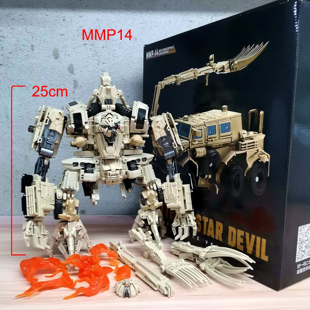 Bonecrusher Transformers Brinquedos MMP14 Brawl Black Apple MMP15 MPM14 MPM15 Tanque de Carro Figura de Ação Robô Deformação Modelo Anime