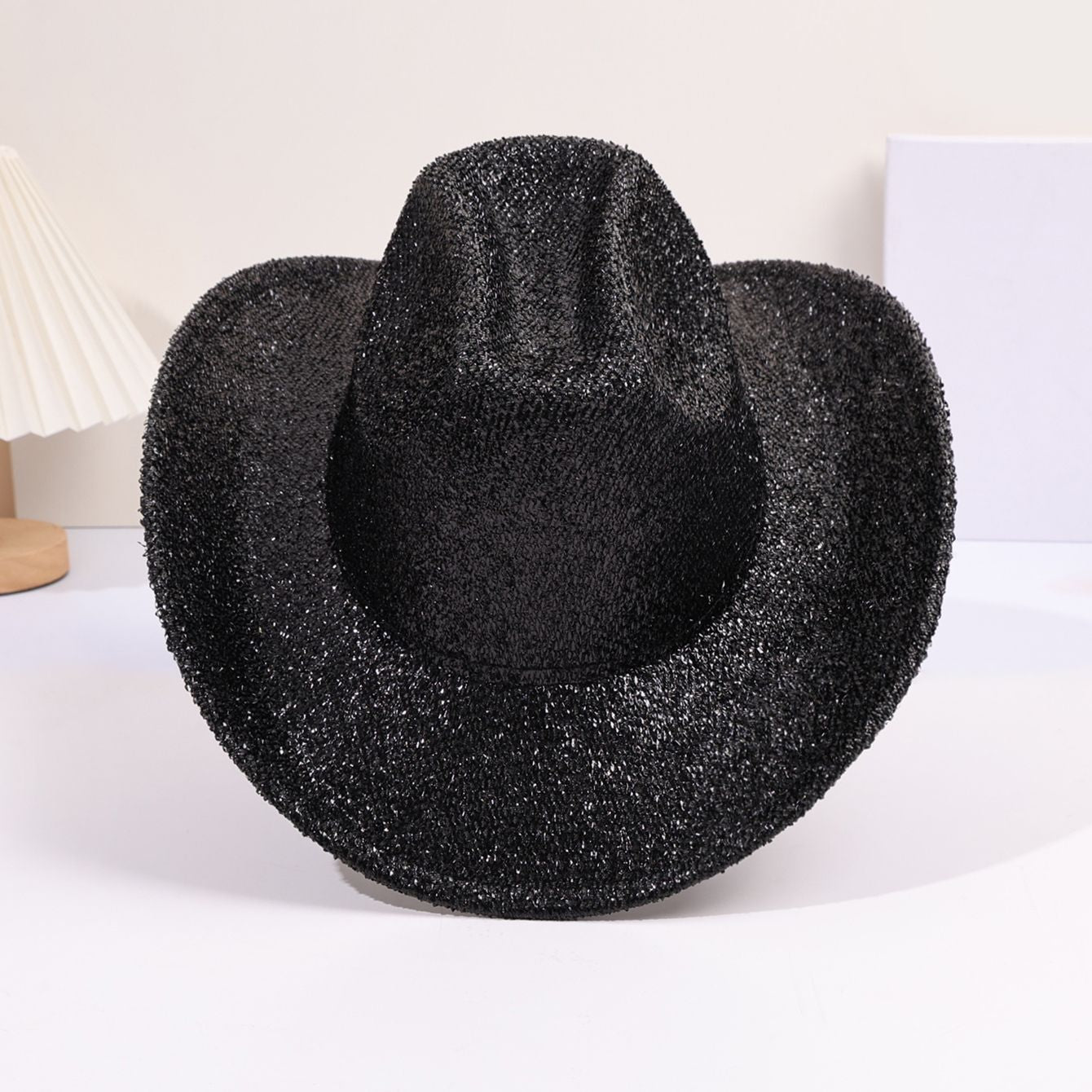 Fashionable gold party cool jazz hat sequins for boys and girls performing ball top hat personalized cowboy hat