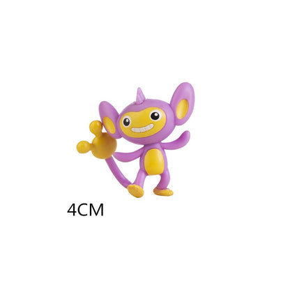 Pokémon 4-13cm Bonecos de Desenho Animado Filme Anime Pikachu Eevee Charmander Mewtwo Bonecos Colecionáveis Melhor Presente de Aniversário para Crianças