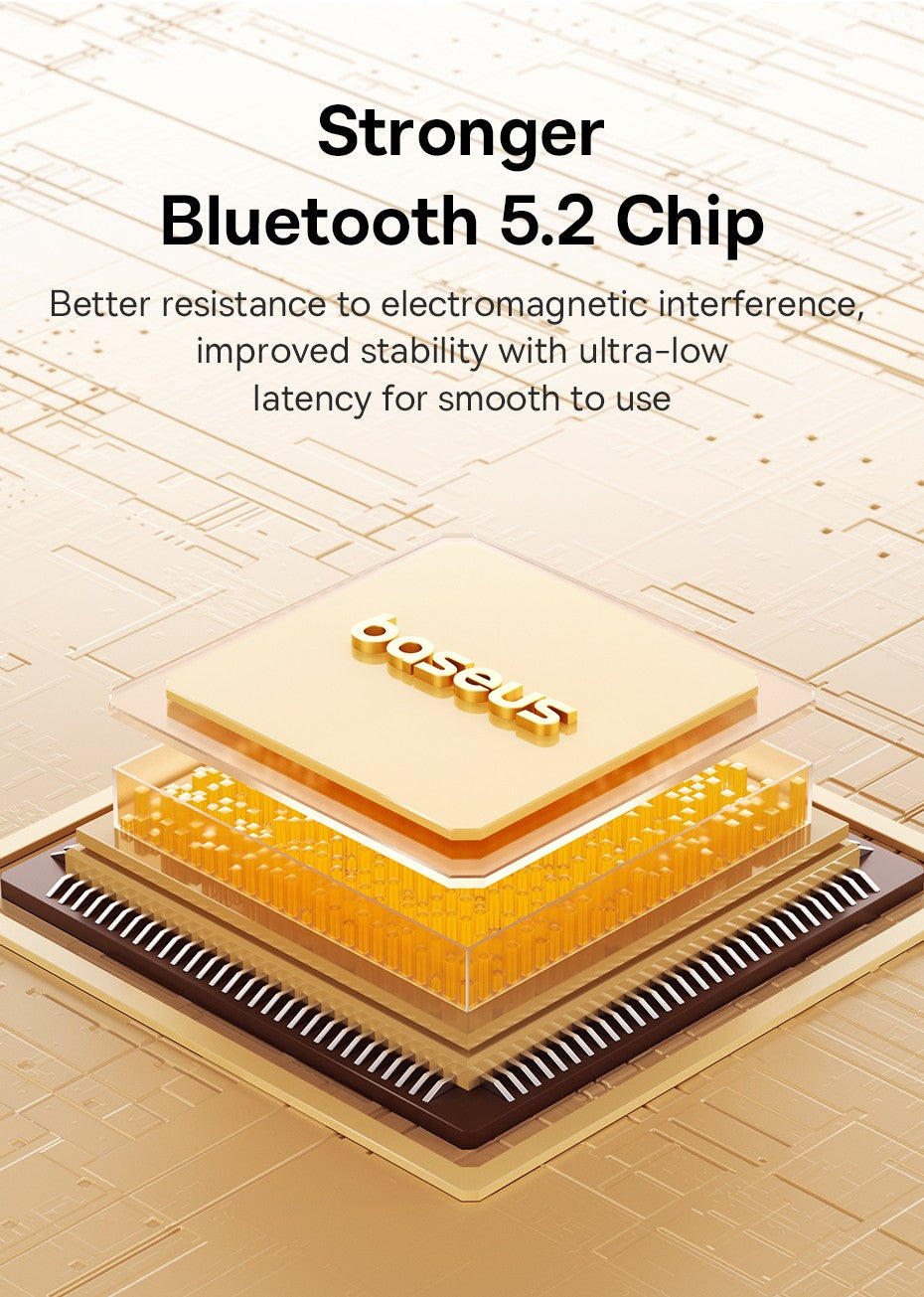Baseus F02 Wireless Mouse Bluetooth 5.2 2.4G 4000DPI Ergonomic 7 Mute Buttons Mice for iPad MacBook Tablet Laptop Computer Mouse
