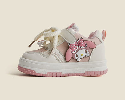 2025 Children's Casual Shoes Girls Comfortable Board Shoes Breathable Non Slip Running Shoes Sneakers