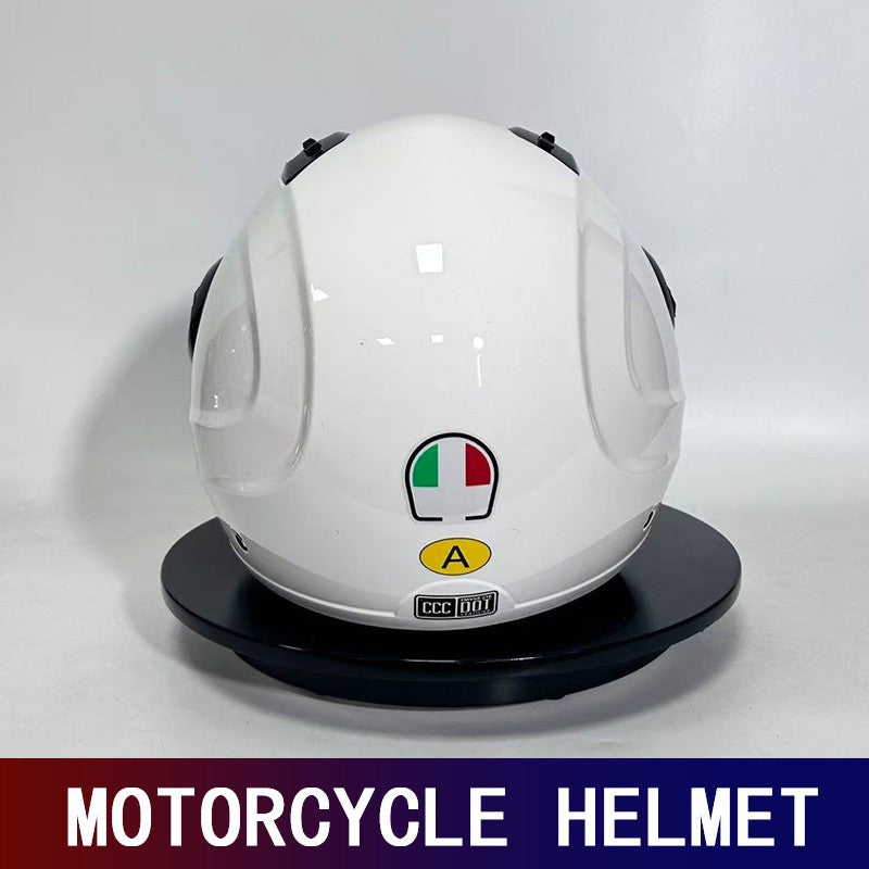 Novo capacete de motocicleta três quartos, capacete elétrico completo para homens e mulheres, capacete de motocicleta para pilotagem, meio capacete de inverno, quente