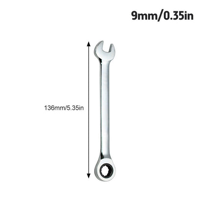 Chave Combinada Catraca Chaves de Boca Ferramenta de Anel de Engrenagem 6-7-8-9-10-11-12-13-14-15-16-17mm Chave Torx Universal Ferramentas de Reparo