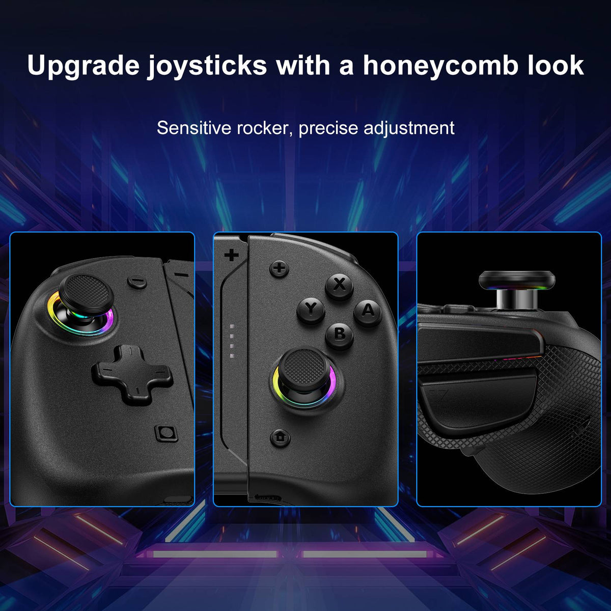 Wireless Bluetooth Controller For Nintendo Switch & OLED & Lite Gamepad Control Gaming Accessories Hall Game Pad Command Mando