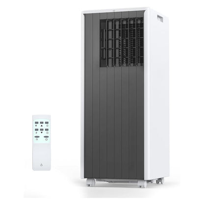 Ar Condicionado Portátil 8000 BTU, Unidade de Resfriamento AC 3 em 1, 2 Velocidades, Timer 24H, Baixo ruído, Instalação rápida para Quarto e Escritório
