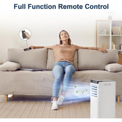 Ar Condicionado Portátil 10000 BTUs para Ambientes de até 42m² com Controle Remoto 4 Modos de Operação Função Desumidificador Jan