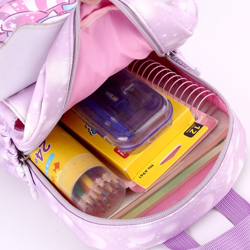 Children schoolbag new style kindergarten fashion cartoon backpack large capacity light backpack