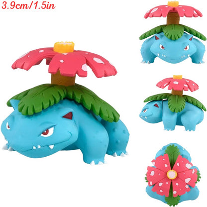 Original Takara Tomy Pokémon Bonecos Mega Venusaur Blastoise Charizard Lapras Clodsire Pikachu Absol Baxcalibur Modelos