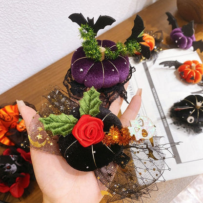 Halloween Hairpin Party Favor Gifts Day of The Dead Party Cosplay Prop Hair Accessiories   Halloween Decorations Party Gifts