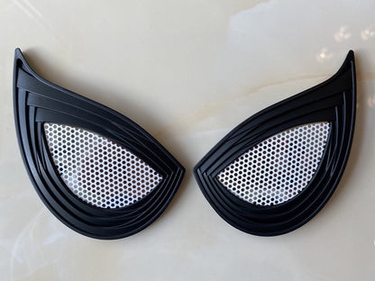 Movie Cosplay Lens Accessories For Super Bodysuit Full Mask Eyeglass Stereoscopic Color Light Halloween Carnival Party Prop Gift