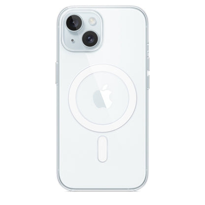 Capa Magnética Transparente Para APPLE iPhone 16 17 15 14 13 12 11 Pro Max 16 Plus 17 Air 16e Compatível Com Carregamento Sem Fio Magsafe