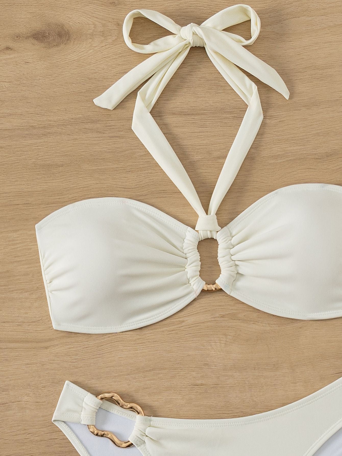 "2025 Sexy Bandeau Push-Up Bikini Set - Brazilian Thong Swimwear for Women";;VERDADEIRO;;"JY777-RE,L