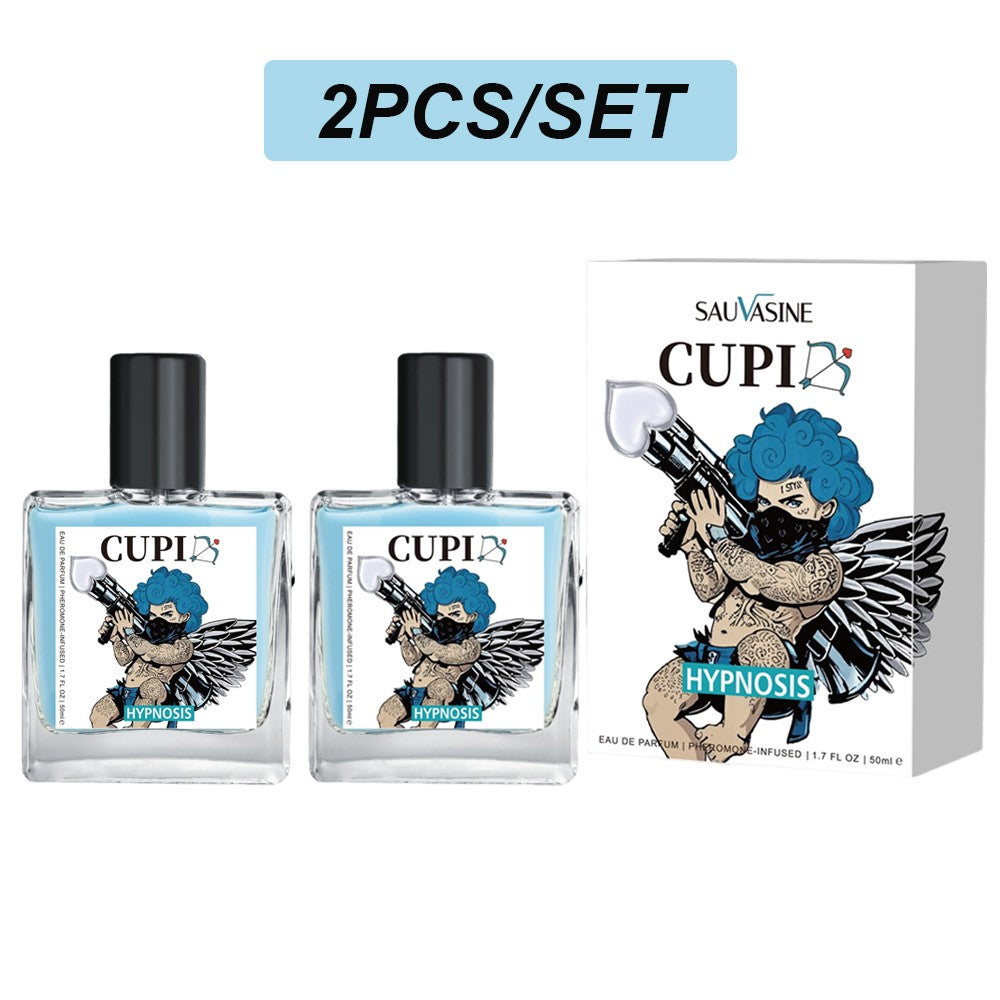 50ml Colônia Cupid Perfume Feromônio Colônia Masculina Longa Duração Aumenta a Intimidade Perfume Hombre de Alta Qualidade Atrai Mulheres
