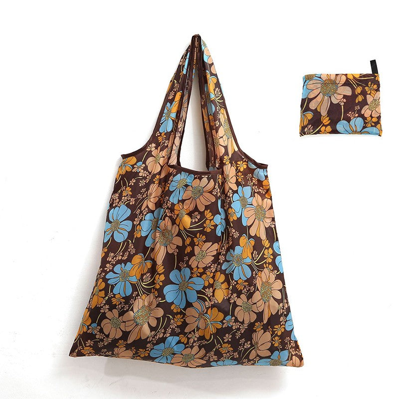 Reusable Shopping Large Bag Foldable Eco Tote With Pouch For Grocery Gym Office Supplies Beach Gear School Toys Storage Bags