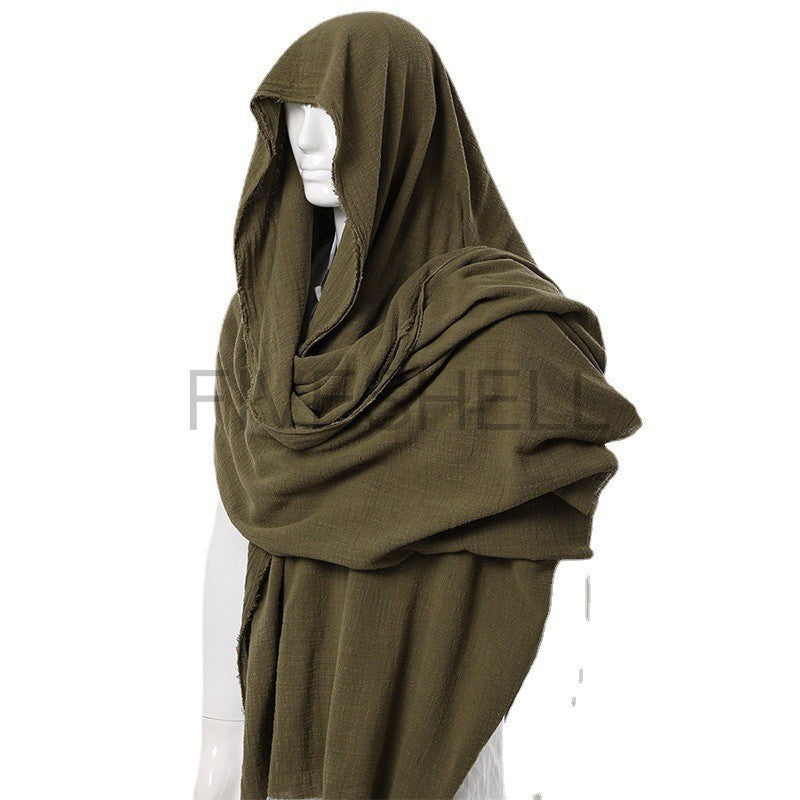 Unisex Halloween Ghost Dementors Cosplay Costume Gothic Horror Zombie Tattered Hooded Capes Day Of The Dead Party Props Cloaks