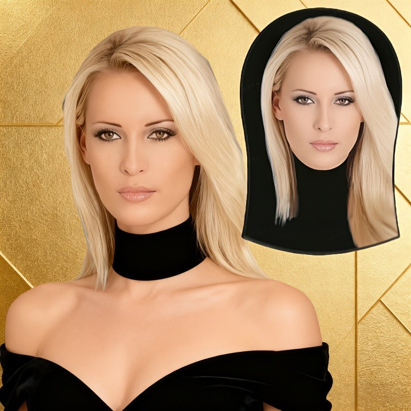 Blonde models cosplay the same party gear headgear as Internet celebrities and stars, masquerade ball equipment, and prank gifts
