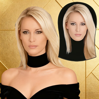 Blonde models cosplay the same party gear headgear as Internet celebrities and stars, masquerade ball equipment, and prank gifts
