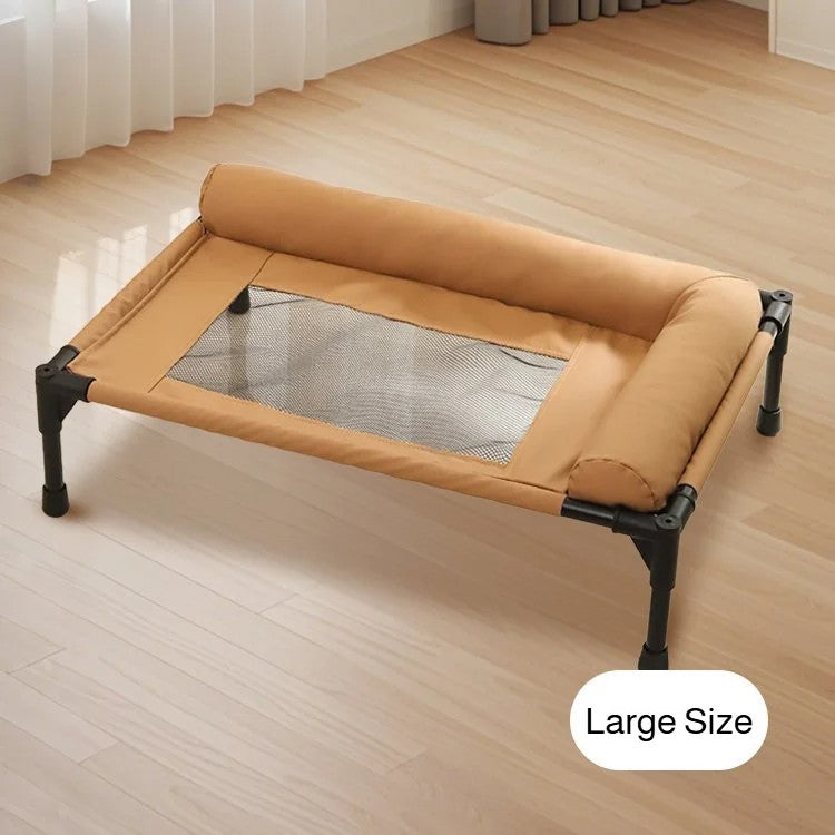 Winter Moisture-Proof Large Pet Bed Removable And Washable Off-The-Ground Bed Breathable Mesh Camp Bed Universal Pet Bed