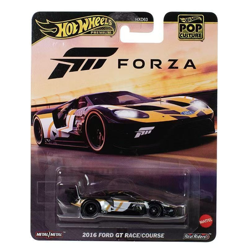 2025 Original Hot Wheels 2025 Pop Culture Hxd63-L Series Lamborghini Back To The Future Car Model Toys Model Car Collection Gift