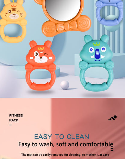 Tapete de Atividades para Bebê Multifuncional, Ginásio de Fitness, Brinquedo Musical, Educacional, para Engatinhar, Presente para Crianças