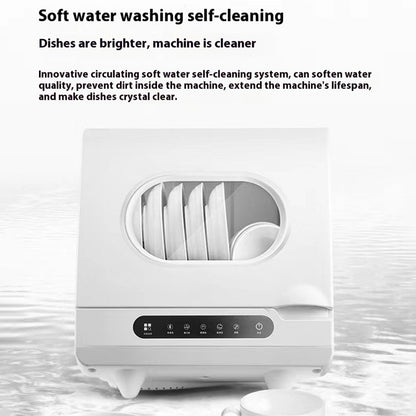 Smart home dishwasher that disinfects and dries in one and can also be used as a fruit and vegetable machine