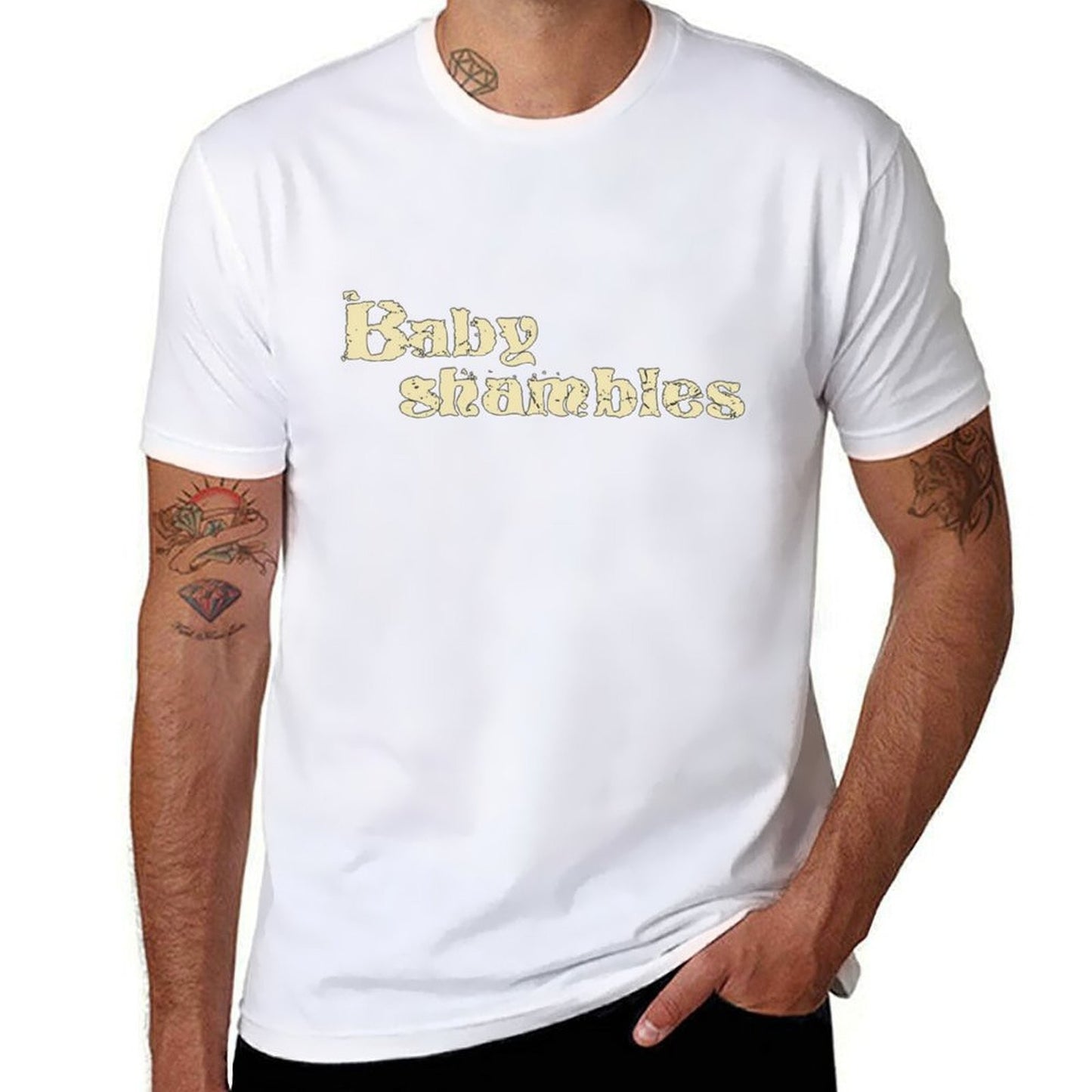 Babyshambles T-Shirt black cotton t-shirt plain for man package t shirts for man cotton funny T-Shirt
