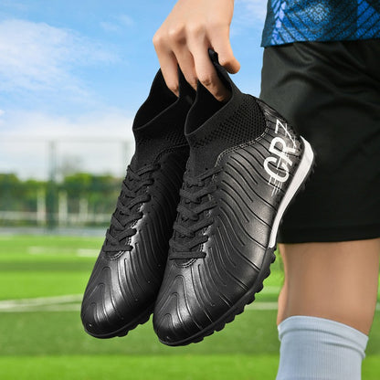 Professional Mens Soccer Shoes Women Football Boots Studded Society Turf Cleats Adults TF/FG Training High-Quality Sneakers