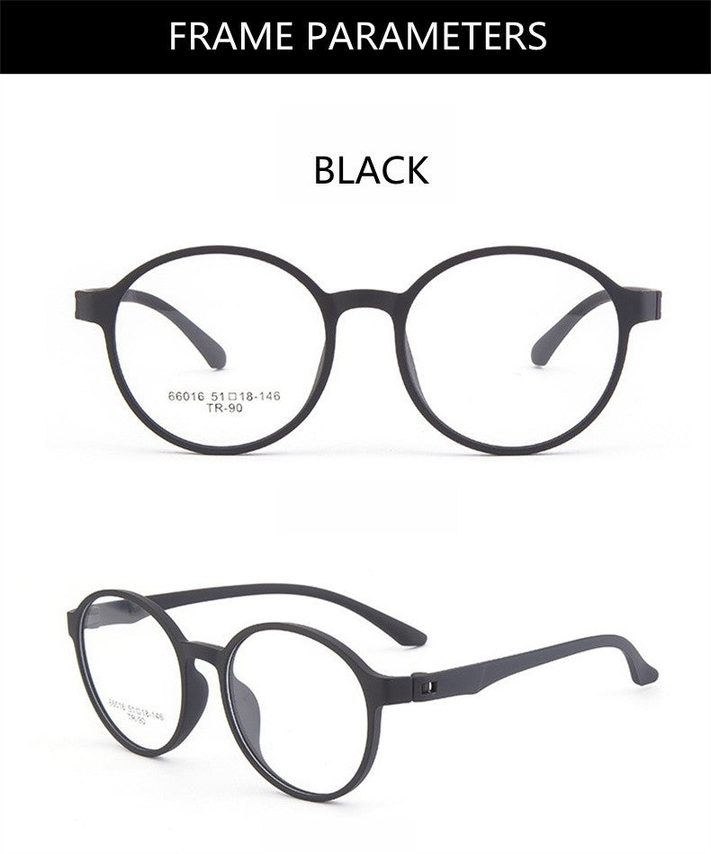Óculos Ultraleves TR90 para Computador, Anti-Luz Azul, Proteção Ocular para Mulheres e Homens, Design Retrô Sem Parafusos, Óculos de Leitura Redondos