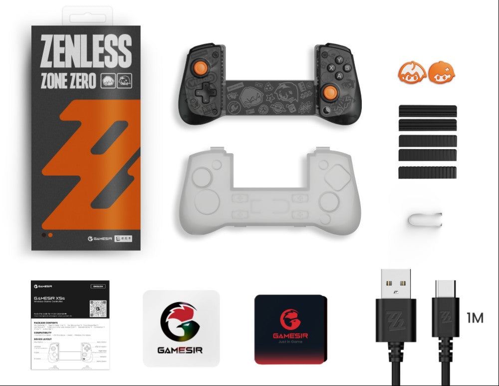GameSir X5s Phone Gamepad for Android iOS Nintendo Switch 2/1 PC Wireless Controle Tri-mode Connectivity Hall Effect Sticks