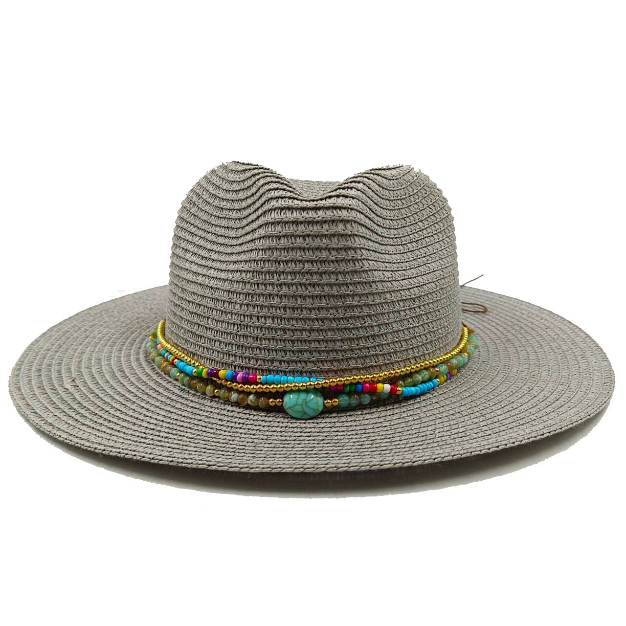 Rose Red Summer Straw Hat Jazz Top Visor Hat New Accessories Outdoor Summer Visor Beach Hat  sombreros