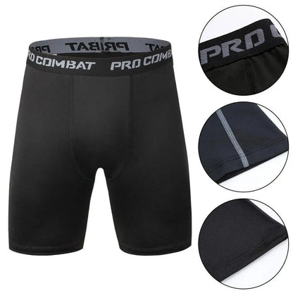 1 Pcs Men's Plus Size Black and White Long Sports Underwear Running Fitness Basketball Football Elastic Waist Shorts Teenagers